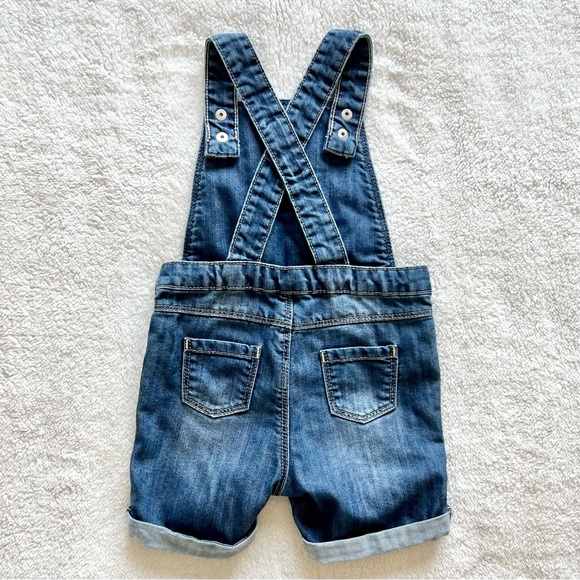 Obaibi Denim Short Overalls - Picture 4 of 14